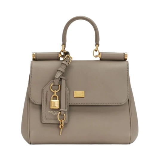 Dolce & Gabbana, Dame, Vesker, Beige, ONE SIZE,