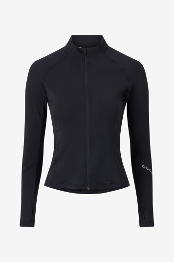 Aim'n - Treningstrøye Running Zip Long Sleeve - Svart