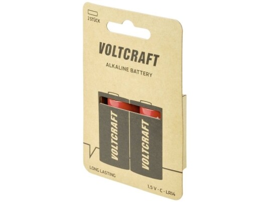 Voltcraft C Batteri R14 Industrial Lr14 Alkali Mangan 1.5 V 7500 Mah 2 Stk Voltcraft C Batteri R14 Industrial Lr14 Alkali Mangan 1.5 V 7500 Mah 2 Stk