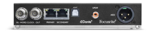 Focusrite Adn2 Ad Opsjonskort Isa One Dante, Aes Spdif, Adat Og Wc