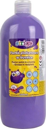 Strigo Plakatmaling Strigo På Flaske, 1000 Ml Lilla