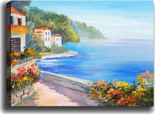 Dekorativ Canvasbilde 50x70 cm Flerfarget