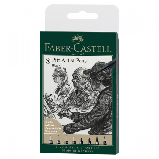 Faber-Castell PITT Artist 8-pakning