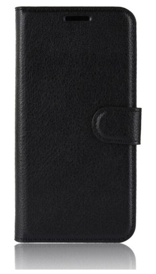 INCOVER Huawei P30 Myk PU Skinn Deksel m. Lommebok - Svart