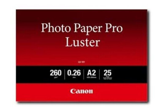 Canon Paper LU-101 / 6211B026 Pro Luster A2 - 25 sheets Canon Paper LU-101 / 6211B026 Pro Luster A2 - 25 sheets