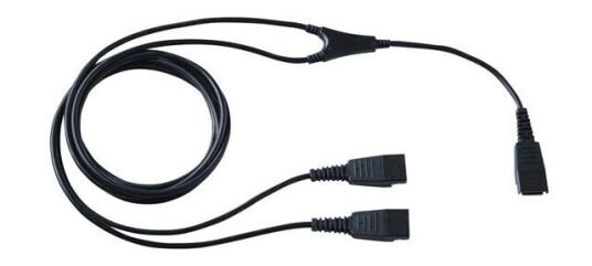 Jabra Supervisor Y-kabel med QD og Mute-funksjon, Svart Jabra Supervisor Y-kabel med QD og Mute-funksjon, Svart