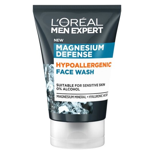 L'Oreal Paris Men Expert L'Oréal Paris Men Expert Magnesium Defense Hypoallergenic Face Wa