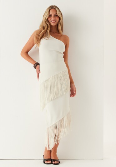 Bubbleroom Fringe Skirt