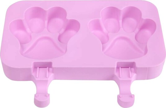 Little&Bigger Juicy Vibes Pupsicle Ice Cream Mold 2 Paws Pink Little&Bigger Juicy Vibes Pupsicle Ice Cream Mold 2 Paws Pink