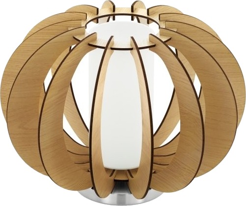 Eglo Stellato 1 Bord Ø300 Opal/Ahorn Eglo Stellato 1 Bord Ø300 Opal/Ahorn