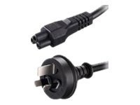 MicroConnect - Strømkabel - IEC 60320 C5 til SAA AS 3112 (hann) - 1.8 m - svart - Australia