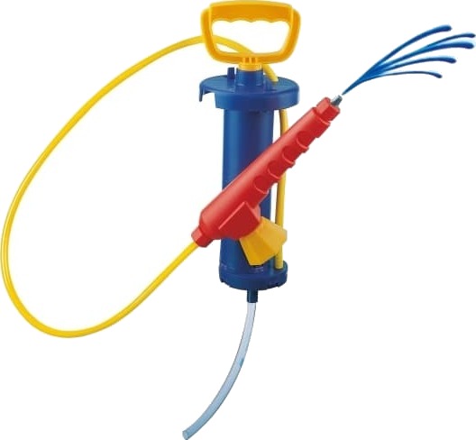 rolly toys rollyPompa Pumpe 3 år Plast Blå Rød Gult