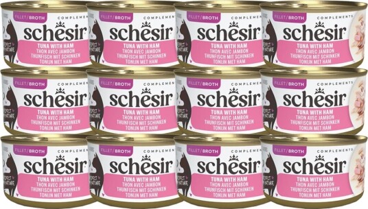 Schesir Våtfôr Adult Cat Tuna & Ham Gravy 70 G
