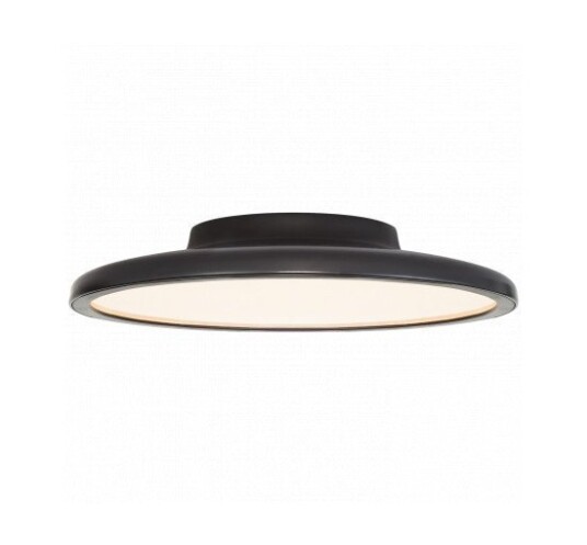 Dot 13" Flush Mount Matte Black