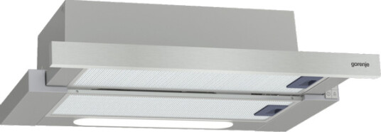 Gorenje TH651X Underbygd Kjøkkenventilator med Uttrekk 60 cm Hvit Gorenje TH651X Underbygd Kjøkkenventilator med Uttrekk 60 cm Hvit
