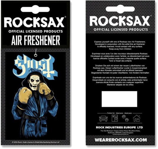 Rocksax Ghost Rite Here Logo Air Freshener Vanilla 78990068