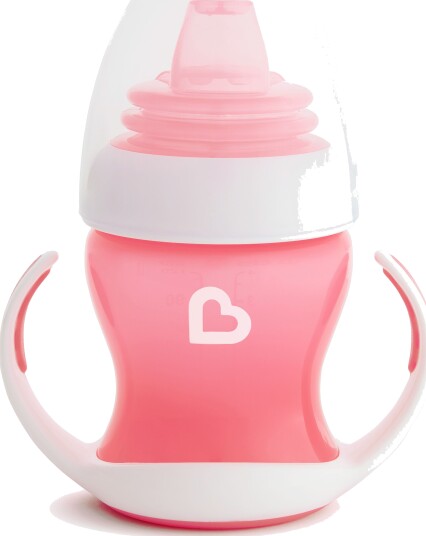Munchkin Gentle Tutekopp med Håndtak Rosa Munchkin Gentle Tutekopp med Håndtak Rosa