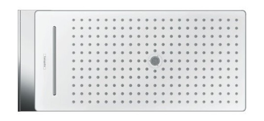 Hansgrohe Rainmaker Select Hodedusj 580 560x260 mm, 3jet, EcoSmart, Hvit/Krom