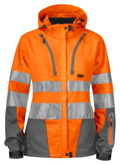 ProJob 6423 Jakke Dame En Iso 20471 Kl 3/2 Orange/Grey S