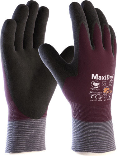 ATG MaxiDry Plum Zero HT hansker, 12 par ,SBG-56-451 8 ATG MaxiDry Plum Zero HT hansker, 12 par ,SBG-56-451 8