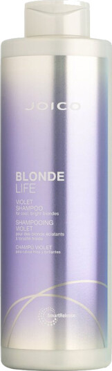 Joico Blonde Life Violet Sjampo 1000 ml Fargebevarende for Bleket Hår Joico Blonde Life Violet Sjampo 1000 ml Fargebevarende for Bleket Hår