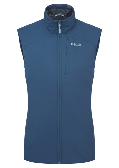 Rab Xenair Vest Wmns Tempest Blue Size 12 Rab Xenair Vest Wmns Tempest Blue Size 12