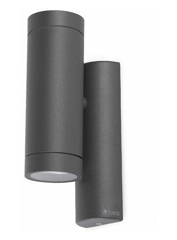 Faro STEPS 2L Utendørs Vegglampe Grå Faro STEPS 2L Utendørs Vegglampe Grå