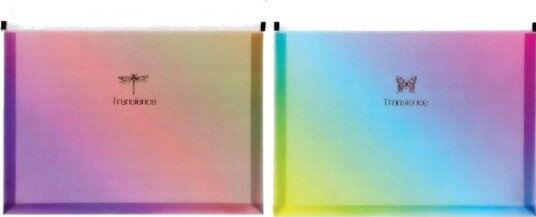Panta Plast A4 Konvolutt Med Glidelås Glitter Rainbow Mix 88305 Panta Plast A4 Konvolutt Med Glidelås Glitter Rainbow Mix 88305