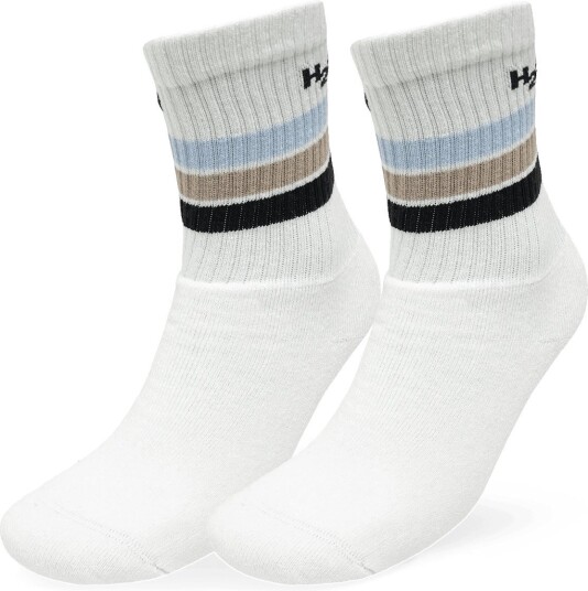 H2O 2 Pack Classic Sock   WHITE/LIGHT BLUE/NAVY   40 42