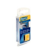 Rapid 40109520, Pakke med stifter, 8 mm, 1600 stifter, R13, R23, R30, R33, R83 ALU610, ALU913, Eco Tacker, M10Y, 49 mm, 27 mm
