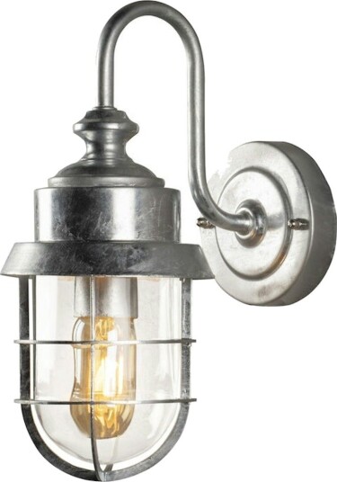 Konstsmide Cerignola Cerignola vegglampe E27 galvanisert. Konstsmide Cerignola Cerignola vegglampe E27 galvanisert.