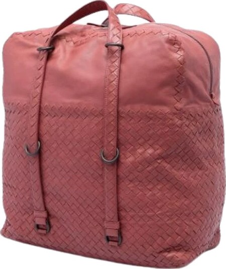 Bottega Veneta Ryggsekk Vintage Pre owned Rosa One Size