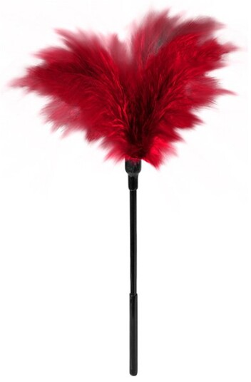 Guilty Pleasure Small Feather Tickler Red Guilty Pleasure Small Feather Tickler Red