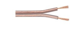 MicroConnect - Høyttalerkabel i stort parti - 1.5 mm² - 100 m - gjennomsiktig MicroConnect - Høyttalerkabel i stort parti - 1.5 mm² - 100 m - gjennomsiktig