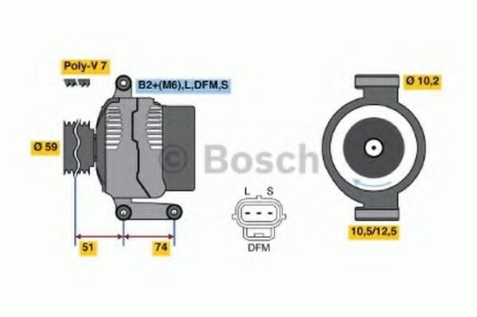 Dynamo BOSCH 0 986 042 650