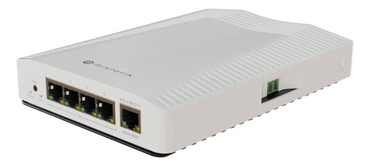 Mikrotik Crs304-4Xg-In - Switch - 4 X 1/2.5/5/10Gbase-T + 1 X 10/100/1000 (Poe) - Stasjonær - Poe Mikrotik Crs304-4Xg-In - Switch - 4 X 1/2.5/5/10Gbase-T + 1 X 10/100/1000 (Poe) - Stasjonær - Poe