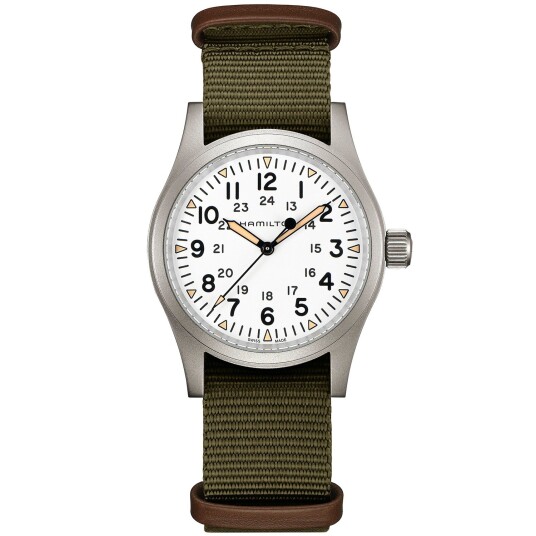 Hamilton Khaki Field Mechanical H69439411 - Herre - 38 mm - Analog - Automatisk mekanisk - Safirglass