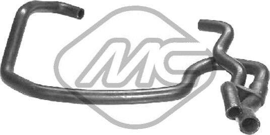 Slange, varmeveksler-radiator Metalcaucho 08706
