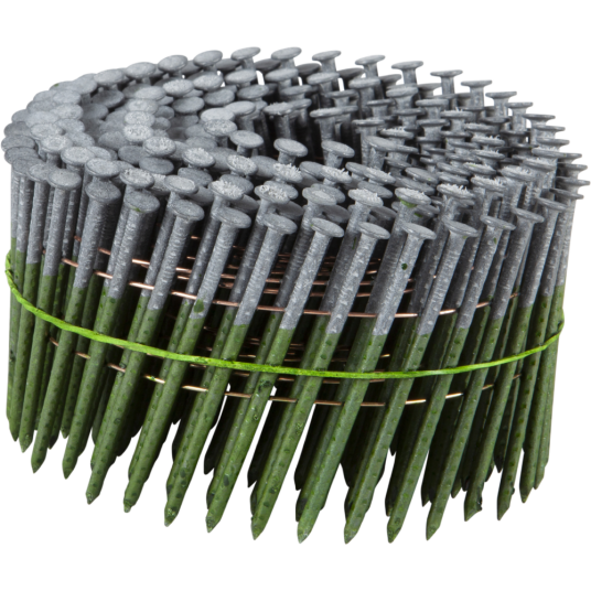 Essve Maskinspiker Coil Trådbåndet Stål Ø: 2.8mm L: 65mm 15° Varmforsinket Ant: 2000stk
