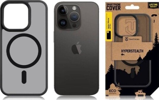 Dėklas Tactical Magforce Hyperstealth Dangtelis, Skirtas Iphone 14 Pro Asphalt Dėklas Tactical Magforce Hyperstealth Dangtelis, Skirtas Iphone 14 Pro Asphalt