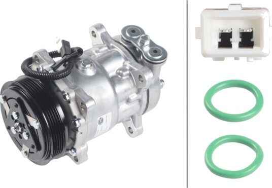 HELLA 8FK 366 201-931 AC-kompressor HELLA 8FK 366 201-931 AC-kompressor