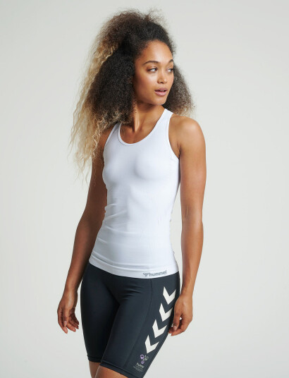 Hummel Hmltif Seamless Top - White - L Hummel Hmltif Seamless Top - White - L