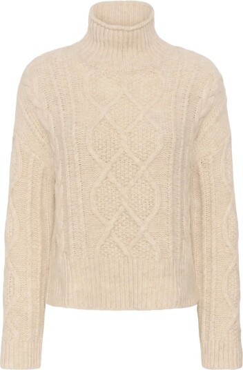 Part Two Channapw Pullover Cream L Part Two Channapw Pullover Cream L