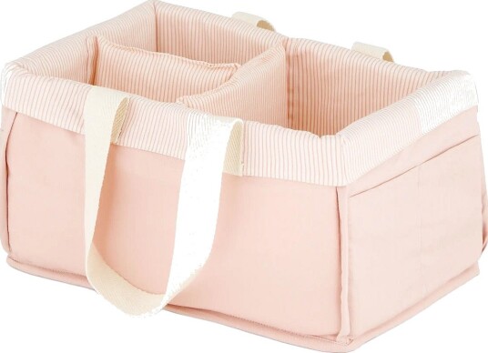Cam Cam Copenhagen Diaper Caddy Ocs Bows Classic Stripes Rose One Size