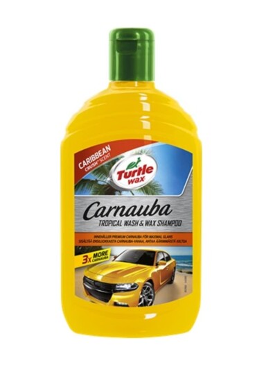 Turtle Wax Bilshampo med voks
Carnauba Tropical 2232
