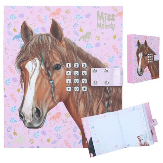 Miss Melody Diary w/Code & Music Horses 0412051