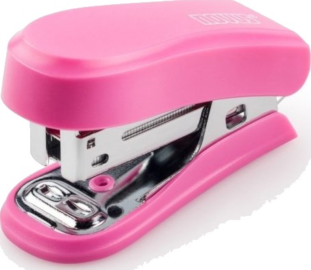 Novus Novus Mini 12 Ark Rosa 24/6 26/6 Metall Plast 80 G/M² 2 Cm