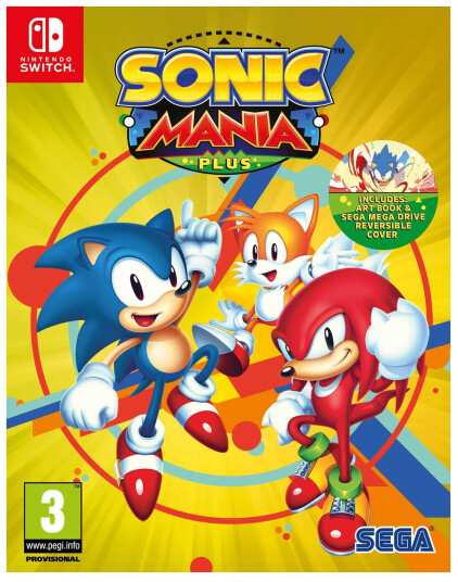 Nintendo Sonic Mania Plus Nintendo Switch Spill Digital kode i eske