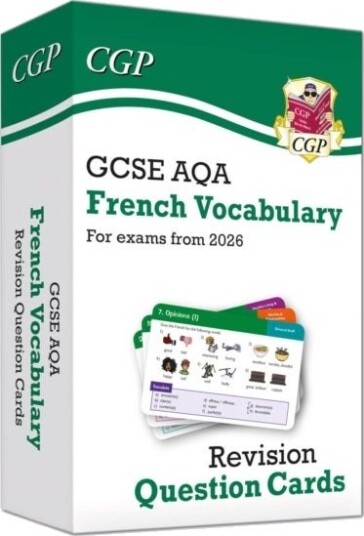 New GCSE AQA French: Vocabulary Revision Question Cards for exams from 2026 New GCSE AQA French: Vocabulary Revision Question Cards for exams from 2026