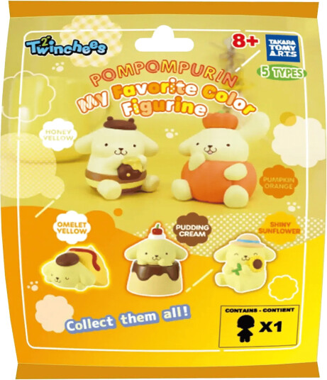 Trend Twinchees Pompompurin My Favorite Color Fig. Asst. Yellow ONE SIZE Trend Twinchees Pompompurin My Favorite Color Fig. Asst. Yellow ONE SIZE